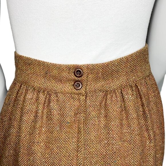 VINTAGE ELLIOT ANDREWS Tweed Midi Skirt - Picture 4 of 7